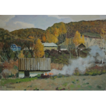 В деревне
